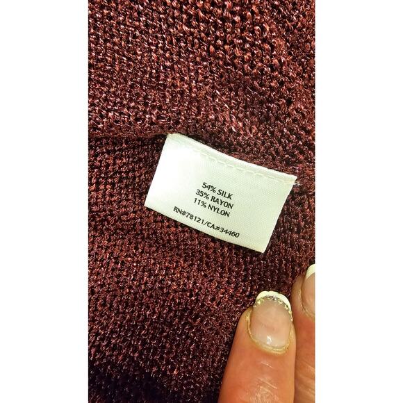 Eileen Fisher Purple Tank Top - Picture 5 of 7